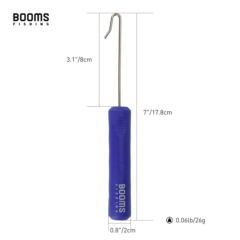 Booms Fishing R05 Fish Hook Remover, Dehooker for Saltwater and Freshwater, 7 inch Fish Hook Quick Removal Device, Portable Fish Accessories and Tools, 2pcs Blue, 2pcs - BeesActive Australia