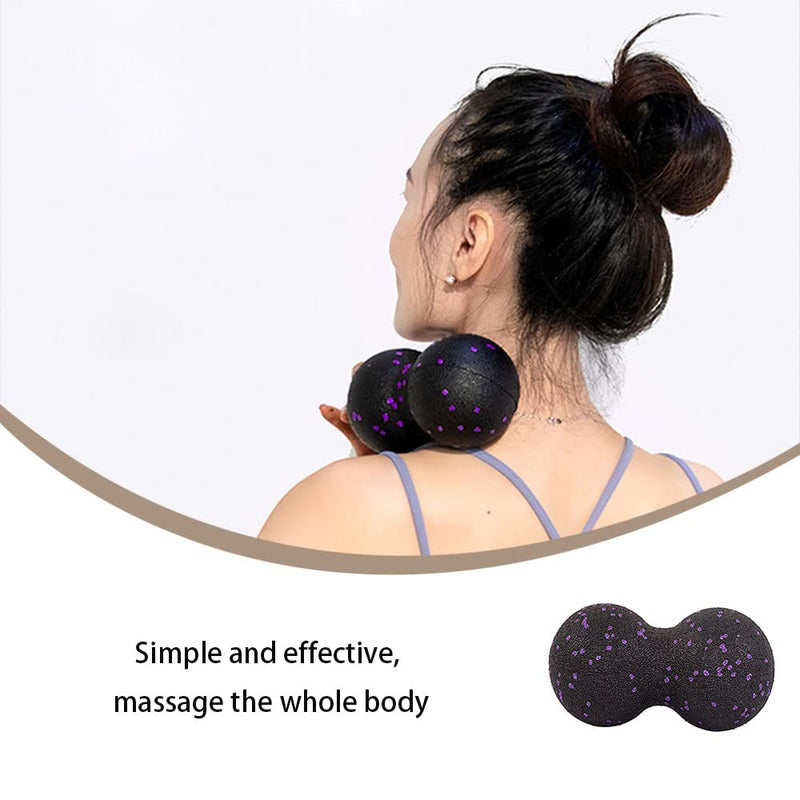 Massage Ball Peanut Massager Roller Manual Fascia Ball for Trigger Point Therapy Myofascial Release and Sports Recovery - BeesActive Australia