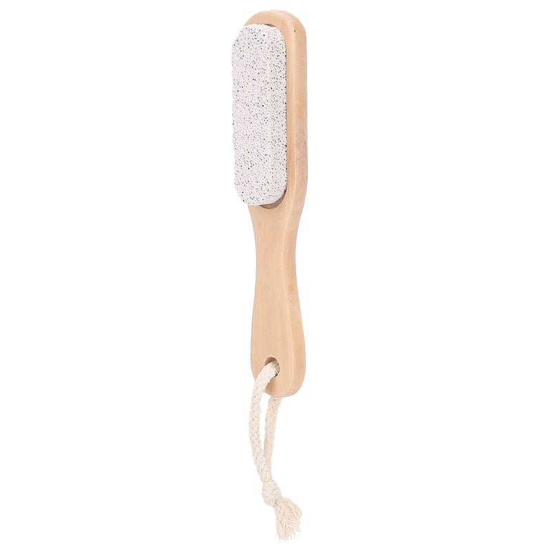Foot Exfoliator,1 pumice stoneFoot File Dead Skin Callus Removing Pumice Stone Foot Pedicure Tool with Wooden Handle - BeesActive Australia