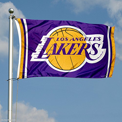 WinCraft Los Angeles Lakers Flag 3x5 Banner - BeesActive Australia