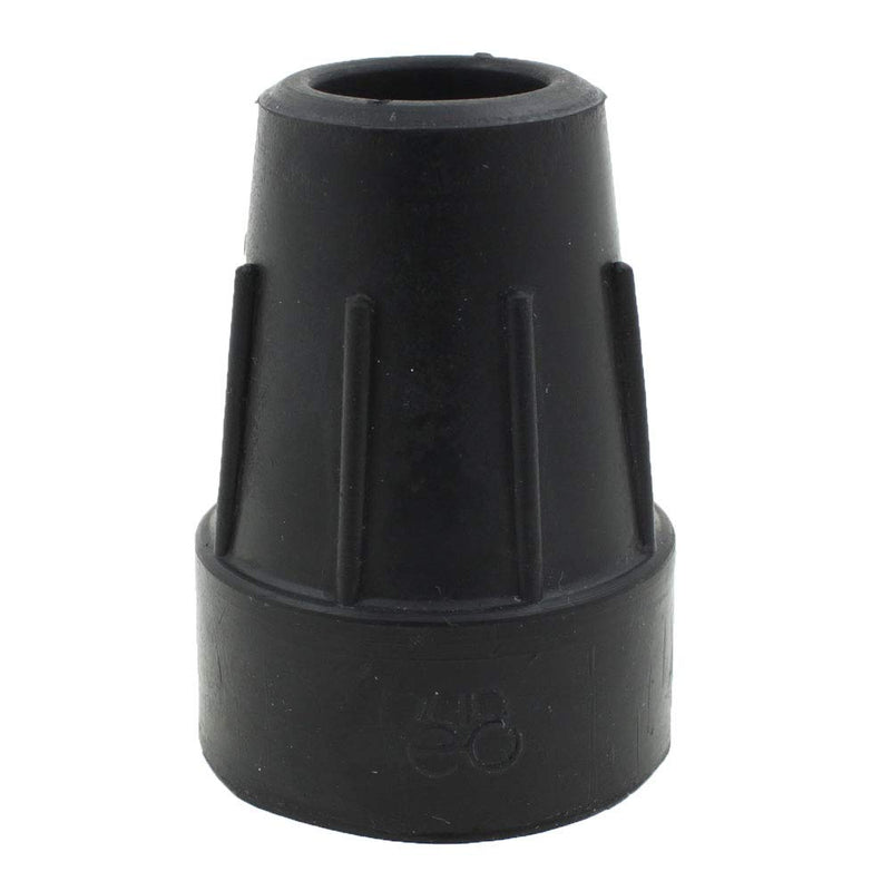 Pair of Genuine Ossenberg 20mm Heavy Duty Black Crutch or Walking Stick Tips Ferrules - BeesActive Australia