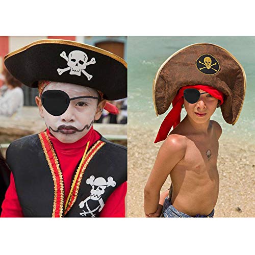 Eye Patches Pirate Children Kids Adult Mask for Halloween Christmas Pirate Theme - BeesActive Australia