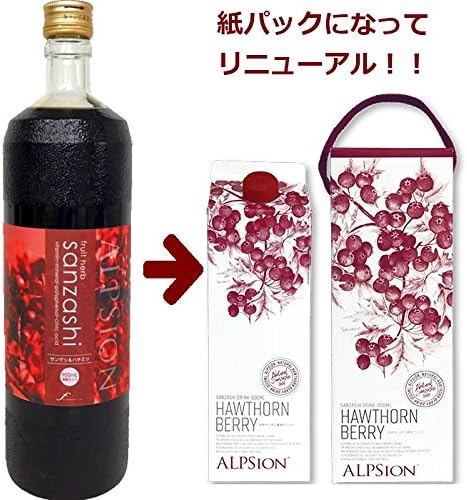 ALPsion Fruit Herbs Sanzashi (For Dilution), 33.8 fl oz (1,000 ml), 5 - 10 Times Diluted Type, Paper Pack & 3.4 fl oz (100 ml) Increased by 3.4 fl oz (100 ml) - BeesActive Australia