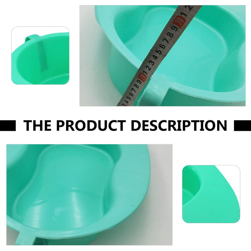 TOYANDONA Firm Thick Stable Large Bedpan Portable Bed Pan Female Urinal Urine Bottle for Easier Placement Emergency Device - BeesActive Australia