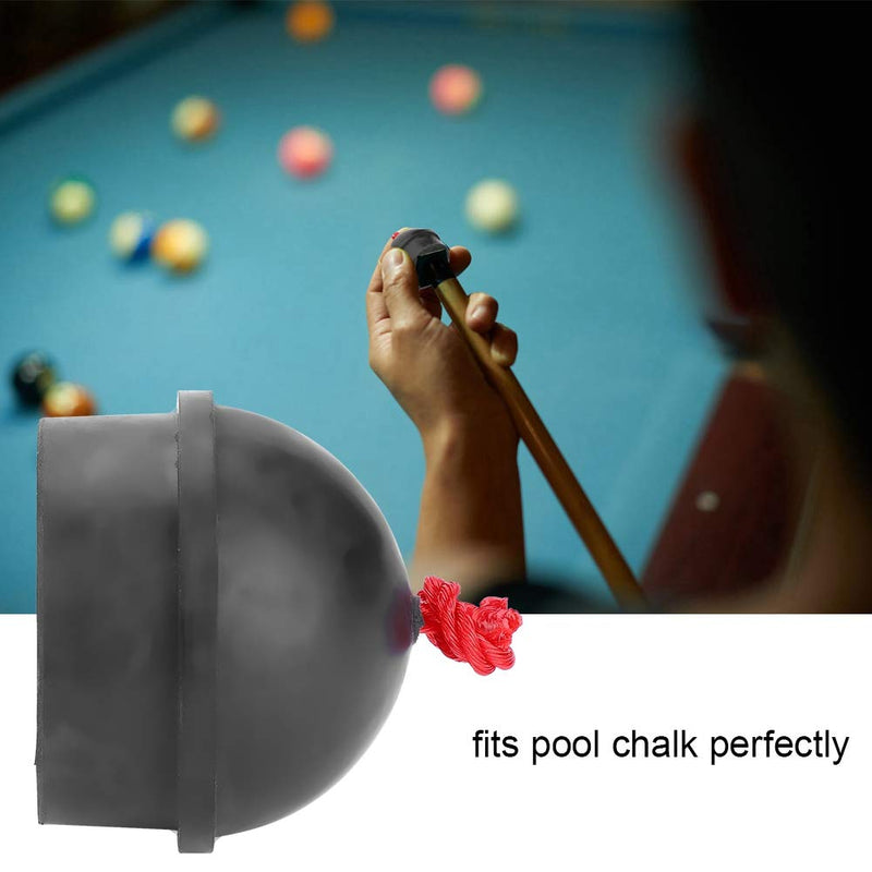 VGEBY 2Pcs Pool Chalk Holder, No-Slip Cue Tip Chalk Billiard Pool Cue Chalk Holder with Cord for Snooker Pool - BeesActive Australia