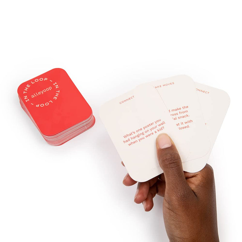 Alleyoop - in The Loop Card Game - Adult Card Game, Icebreaker and Conversation Starter - Fun, Engaging & Thoughtful Questions for Genuine Connection with Family & Friends of All Ages - BeesActive Australia