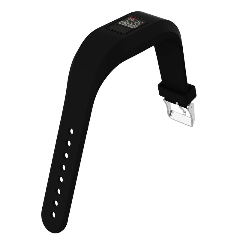 QGHXO Band for Garmin Vivofit 3, Soft Silicone Replacement Band Strap for Garmin Vivofit 3 / Vivofit JR/Vivofit JR 2 Activity Tracker, Fit 6.0"-9.0" (152mm-230mm) Wrist Black&Navy&Grey - BeesActive Australia