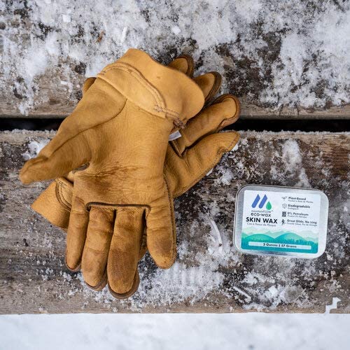 mountainFLOW eco-wax Skin Wax (Rub-On), Plant-Based + Biodegradable, Prevents Icing, Great Glide - BeesActive Australia