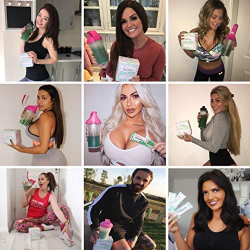 Skinny Sprinkles, 30 Servings - Weight Management Drink with Glucomannan - Vegan, Vegetarian Society Approved - Made in The UK - Strawberry - BeesActive Australia
