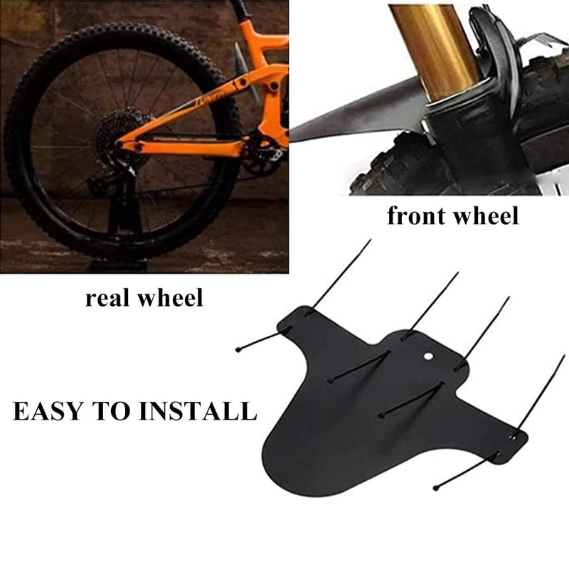 TEKCAM Bike Fender,2 PCS Mountain Bike Fender MTB Mud Guard Front and Rear Bicycle Fender 26", 27.5", 29" Size Mountain Bike and Fat Bike Wheel Sizes - BeesActive Australia