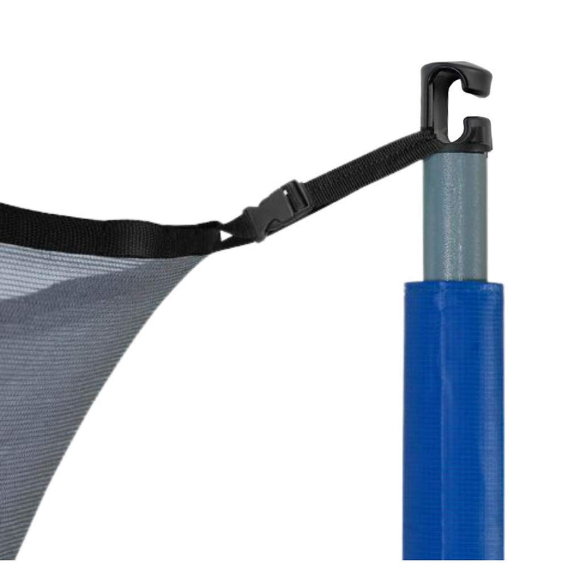 Universal Trampoline Pole Cap by Upper Bounce C-Cap, Set of 8 Black 1" Diameter - BeesActive Australia