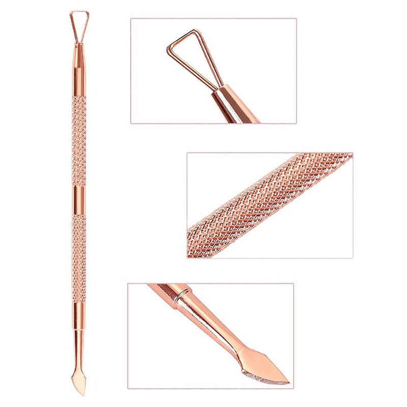 Cuticle Pusher and Cutter Set, Dead Skin Nail Cleaner Tools, Professional Stainless Steel Cuticle Remover, Durable Pedicure Manicure Tools for Fingernails and Toenails.3 Pcs/Set - BeesActive Australia