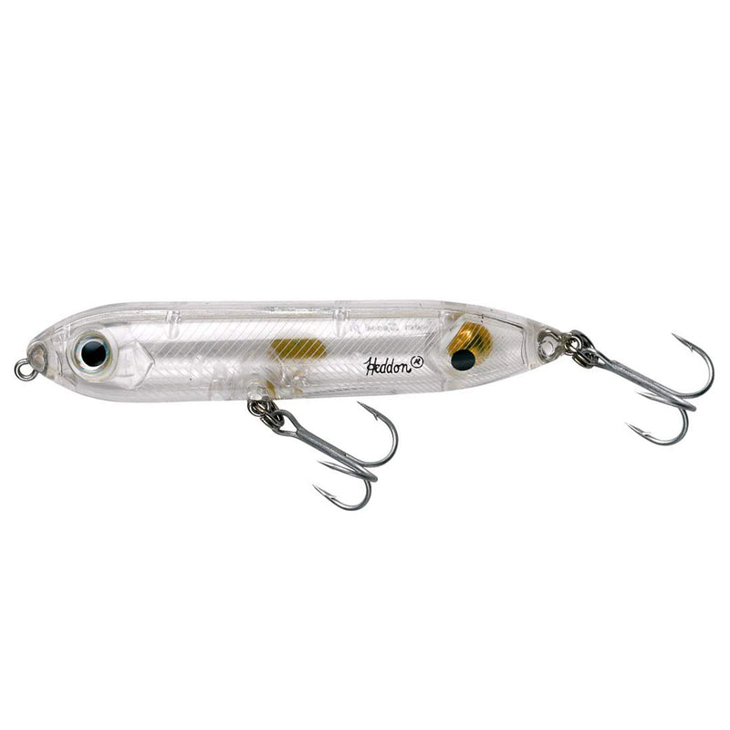 [AUSTRALIA] - Heddon Super Spook Topwater Fishing Lure for Saltwater and Freshwater Clear Super Spook Jr (1/2 oz) 