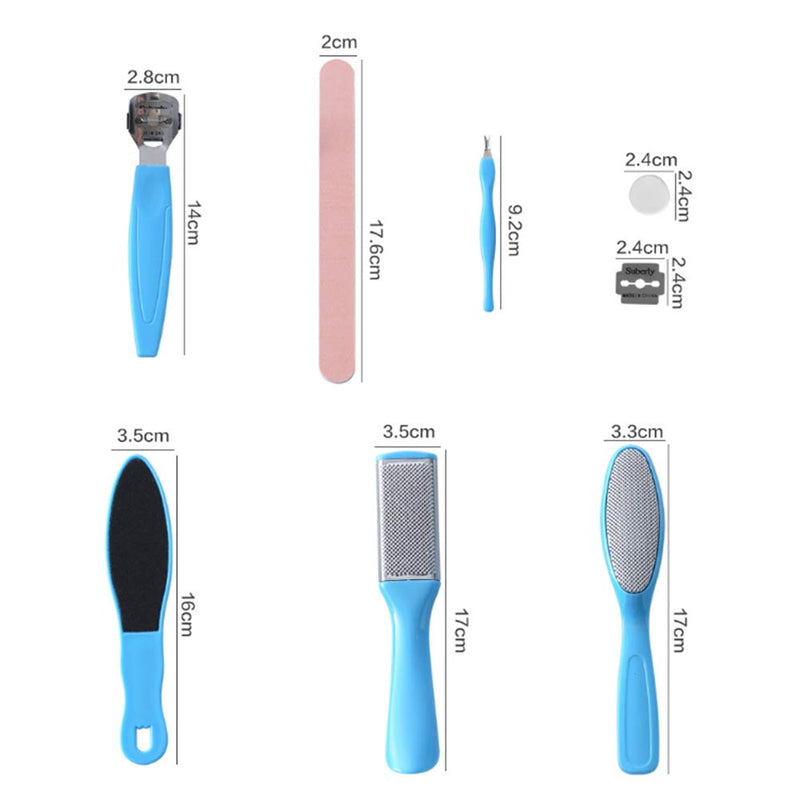 Foot File Callus Remover Foot Scrubber Coarse Foot Files Rasp Foot Grater Pedicure Tools Heel Rasp Scrubber Shaver Dead Skin Remover Exfoliator for Wet and Dry Feet, - BeesActive Australia