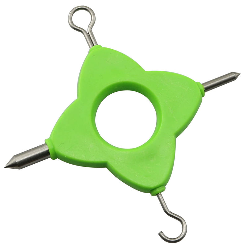 Youliang Fishing Puller Knot Tool Outdoor Fishing Knottting Tool Fishing Tackle Accessory Multifunctional, Green - BeesActive Australia