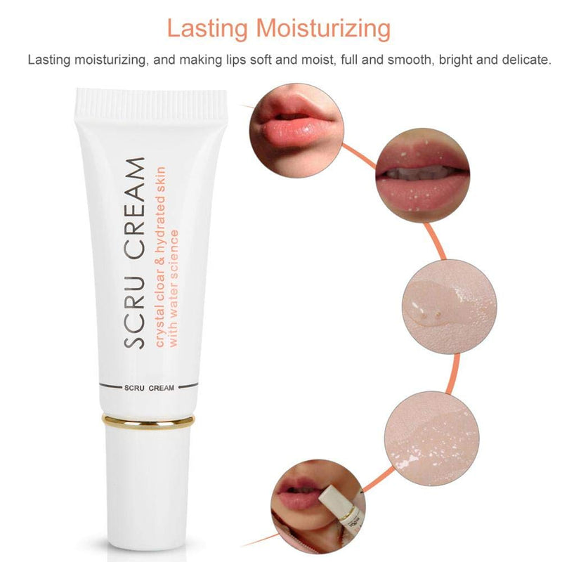 Lip Exfoliator, 12g Moisturizes and Removes Dead Skin, Exfoliating Scrub for Lips Beauty lip Removal Horniness Water Science gel - BeesActive Australia