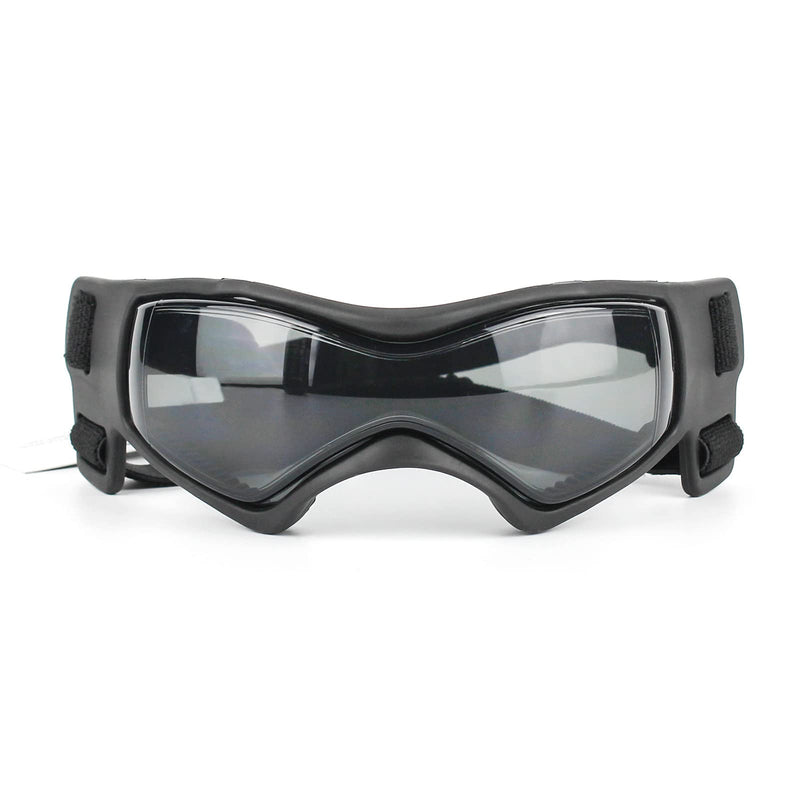Dog Goggles Small or Medium Dog Sunglasses Anti-UV Waterproof Windproof Glasses Dog Eyewear for Small Medium Breed Black - BeesActive Australia