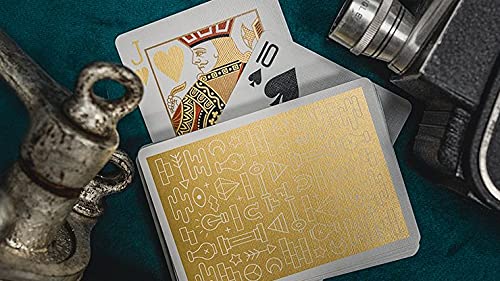 Murphy's Magic Supplies, Inc. Gold ICON Playing Cards by Riffle Shuffle - BeesActive Australia