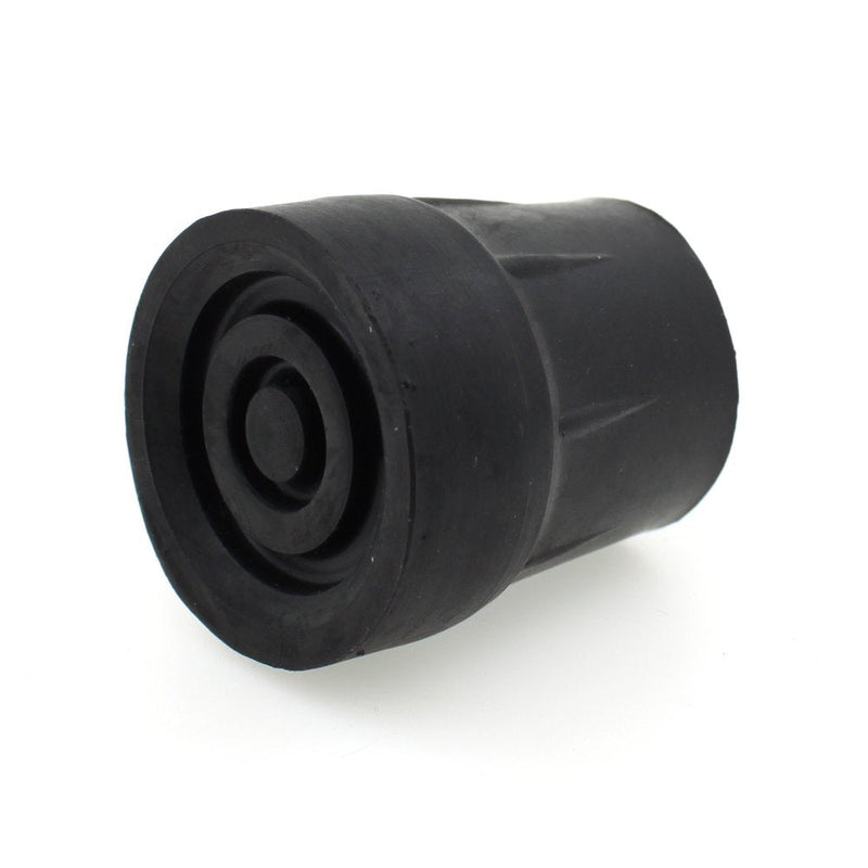 Qty: 4X 25mm 1" Z-Type Heavy Duty Rubber Ferrules For Zimmer Frames, Walking Frames - Black - by Lifeswonderful® - BeesActive Australia