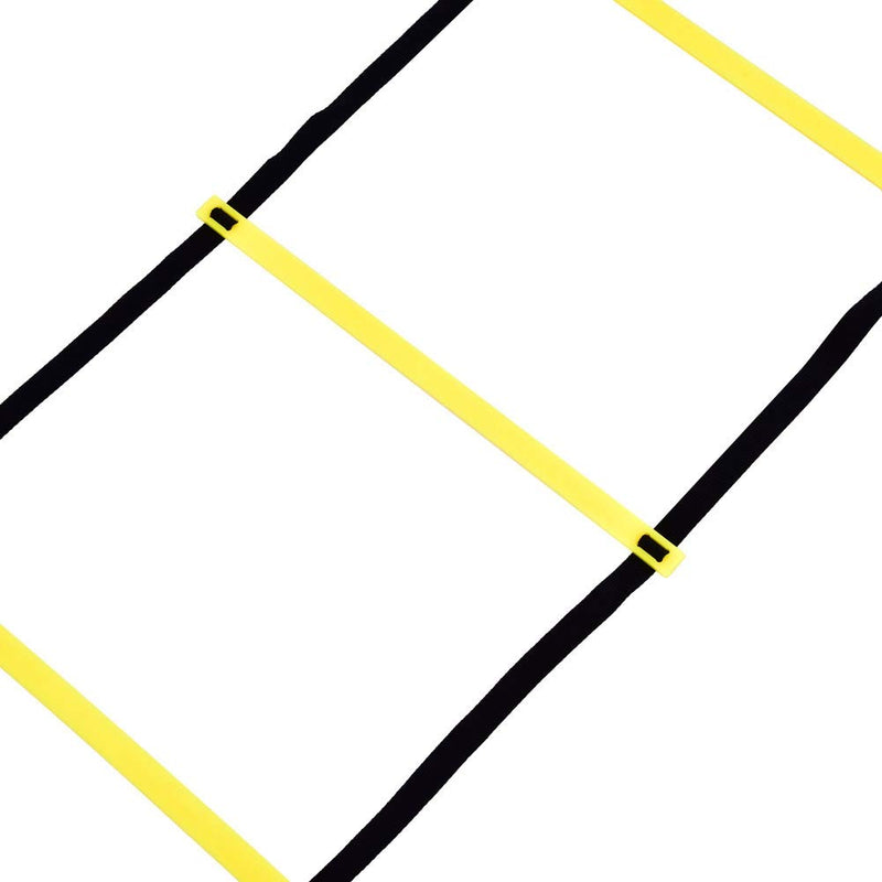 Zerodis Speed Agility Training Kit, 4m Agility Ladder Exercise Workout Equipment Boost Fitness Speed Training Equipment for Soccer, Football - BeesActive Australia
