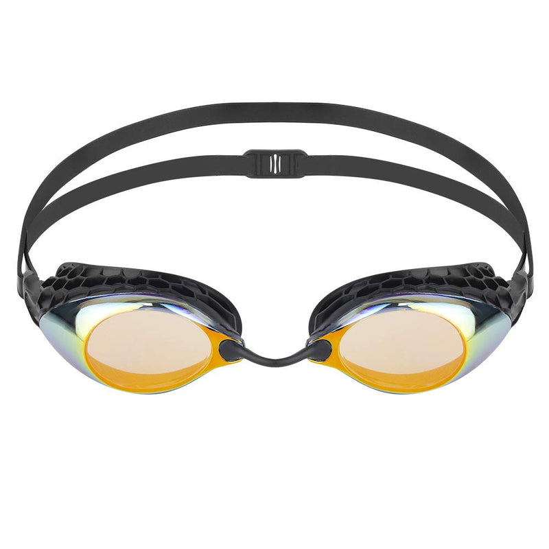 LANE4 icompy Performance & Fitness Swim Goggle - Hydrodynamic Design, Anti-Fog UV Protection for Adults Men Women VC-953 Black - BeesActive Australia