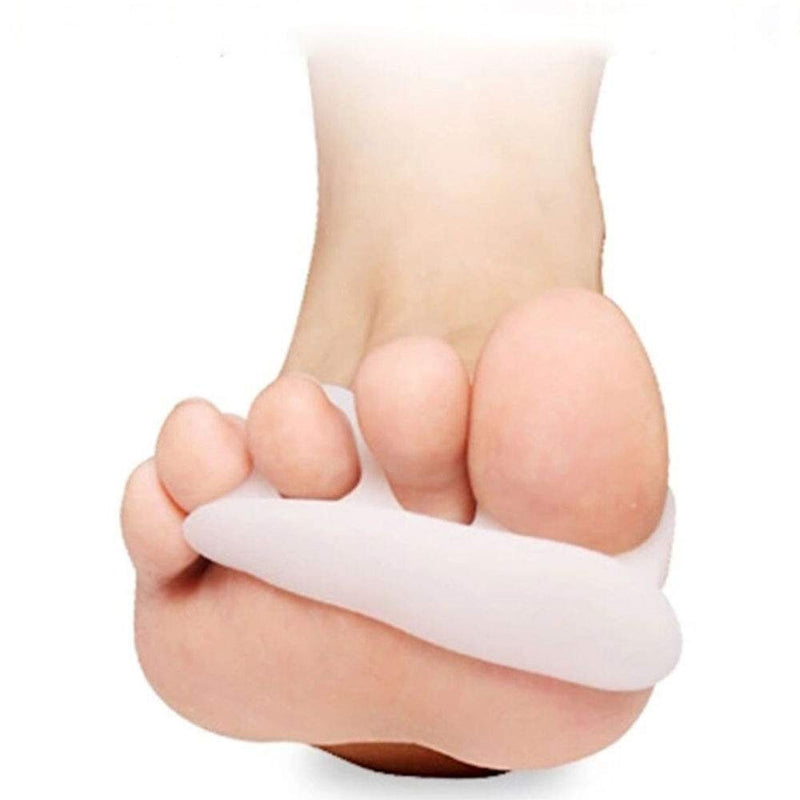 Orthotic Silicone Toe Crest Offering Relief Claw or Hammer Toe - Pedimend™ Mallet Toes Props Straightener Corrector - Bunion Corns Blisters Protector for Men and Women (3 Loop Toe Support, 1 Pair) 3 Loop Toe Support 2 Count (Pack of 1) - BeesActive Australia