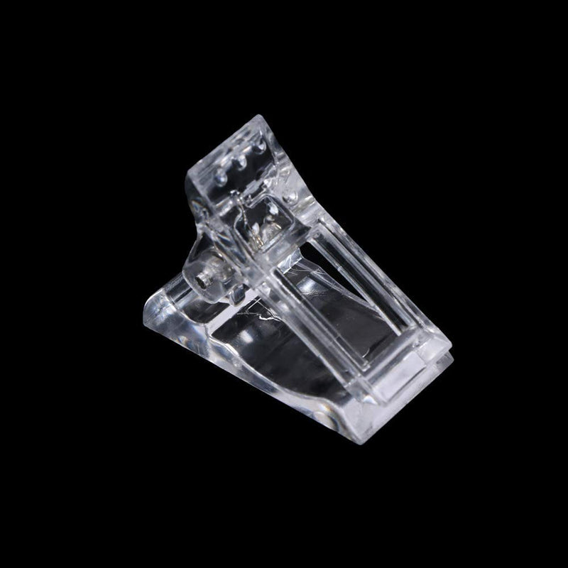SKEMIX Nail Tips Clip for Quick Building Polygel nail forms Nail clips for polygel Finger Nail Extension UV LED Builder Clamps Manicure Nail Art Tool - BeesActive Australia