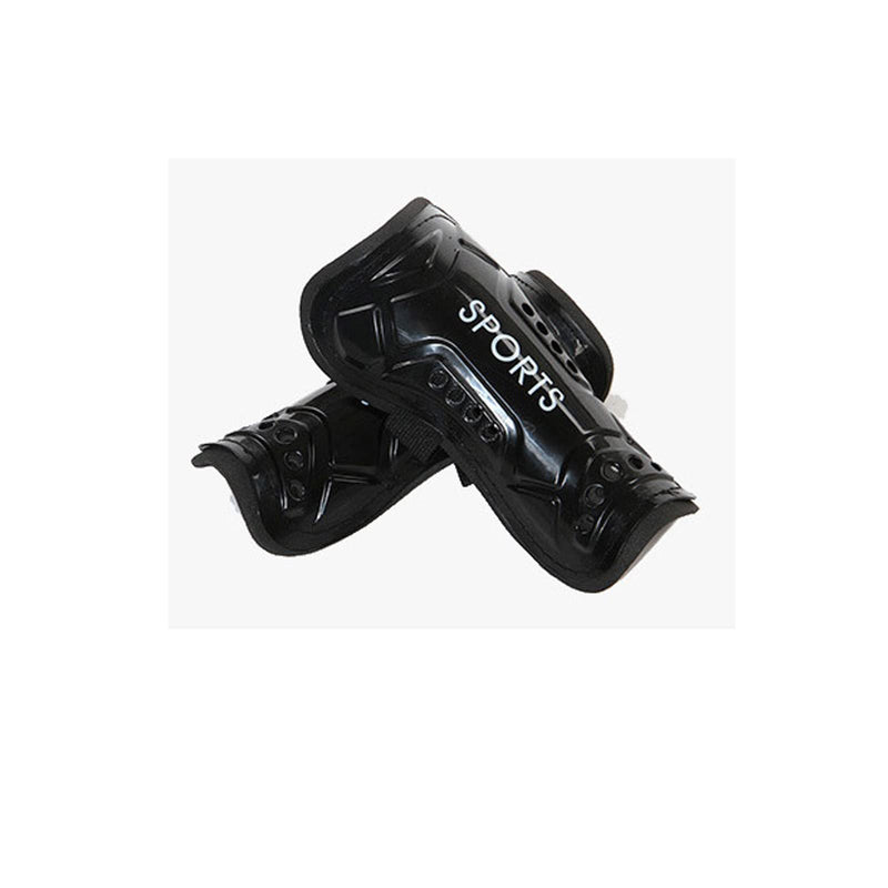 Soccer Shin Guards Kids Youth - Shin Pads Cushion Protection Reduce - Soccer Gear for Boys Girls - Protection Breathable Shin Guards black M (6-10Y) - BeesActive Australia