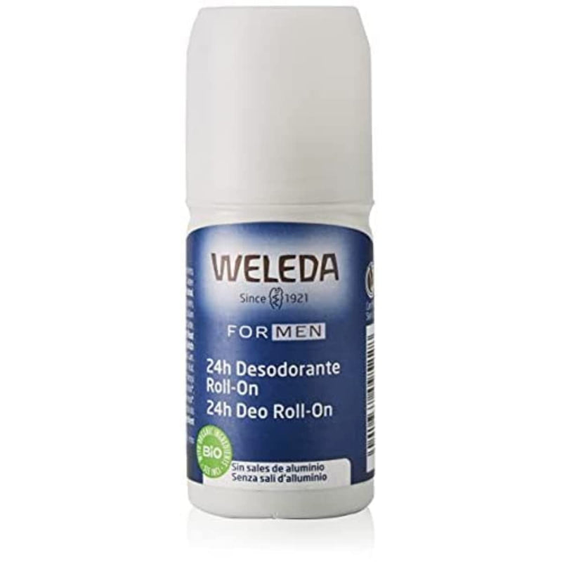 Weleda 6355 Citrus Deodorant, 3.4 Fluid Ounce & 24 Hours Roll On Deodorant For Men + 24 Hours Roll On Deodorant - BeesActive Australia