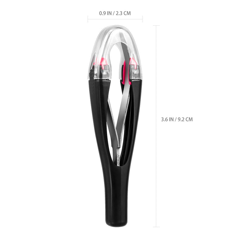 Lurrose Automatic Elastic Eyebrow Tweezer Retractable Tweezer for Eyebrow Removal (Color Random) - BeesActive Australia