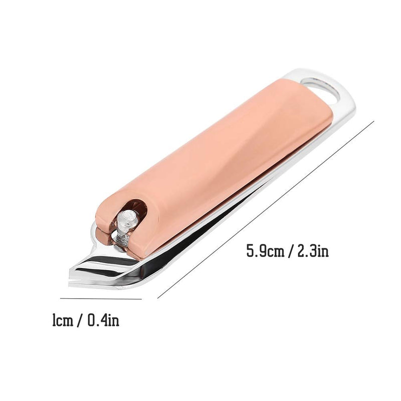 Fingernail Clippers, Nail Clippers Alloy Bevel Oblique Nail Cutter Preventing Nail Splitting with a Nail File, Ultra Sharp Sturdy Toenail Clipper Manicure Pedicure Finger Toe Scissors - BeesActive Australia