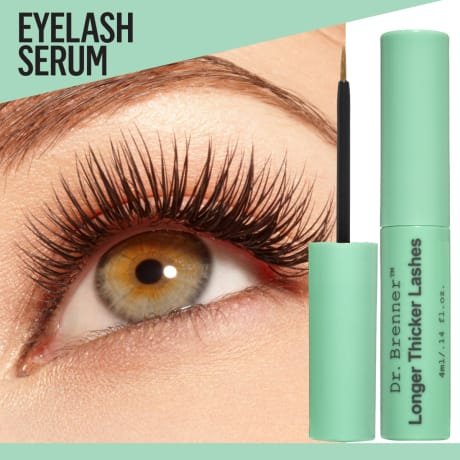 Dr. Brenner Eyelash Growth Serum Enhancer for Longer Thicker Eyelashes and Brows Made in U.S.A. (4 ml.) - BeesActive Australia