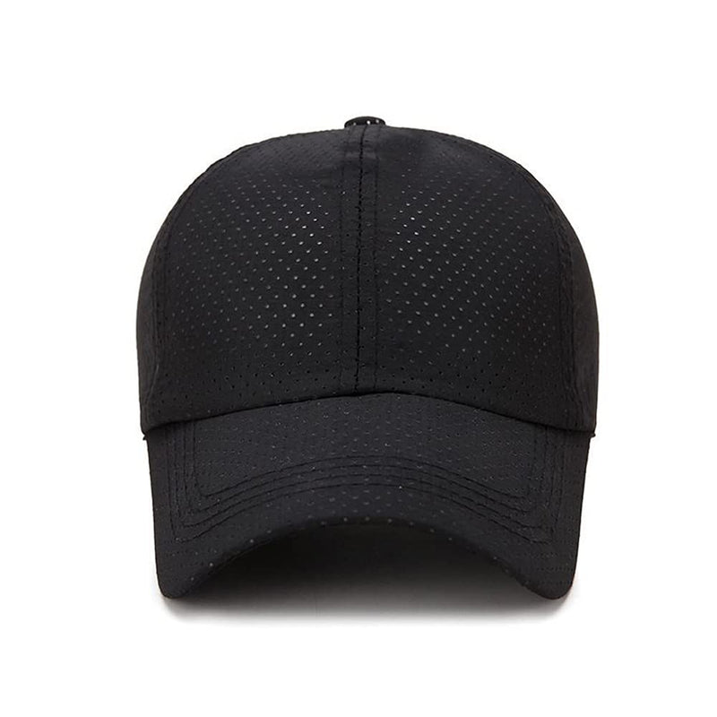 YuMENo Summer Mesh Baseball Cap Breathable Quick Dry Sports Running Trucker Hat for Men Women Khaki - BeesActive Australia