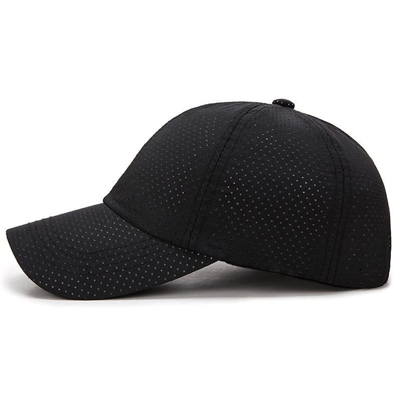YuMENo Summer Mesh Baseball Cap Breathable Quick Dry Sports Running Trucker Hat for Men Women Khaki - BeesActive Australia