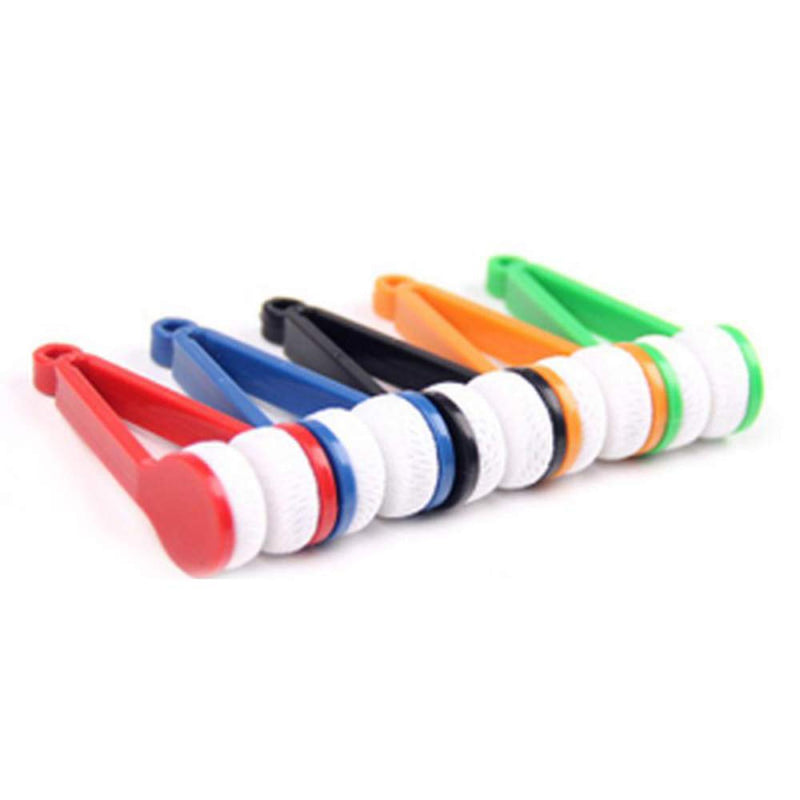 5pcs Spectacle Glass Cleaner Mini Sun Glasses Brush Eyeglass Microfiber Brush Portable Magnetic Glass Lens Cleaner Glasses Cleaning Accessories - BeesActive Australia