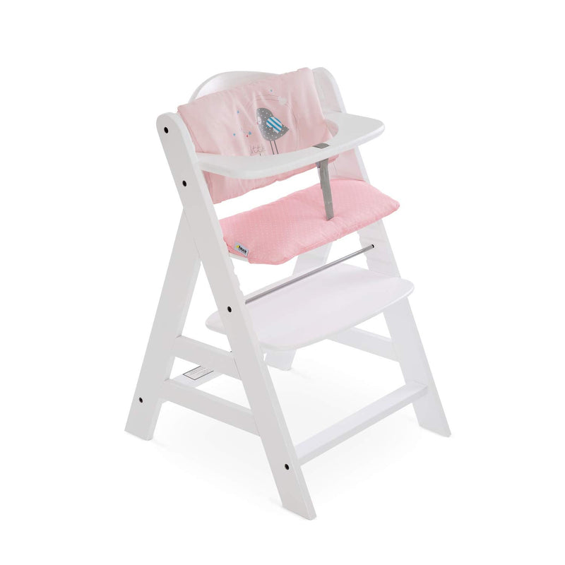 Hauck Alpha Highchair Pad Deluxe, Seat Cushion for Wooden Highchair Hauck Alpha+, Easy Fixing and Cleaning, Birdie - BeesActive Australia
