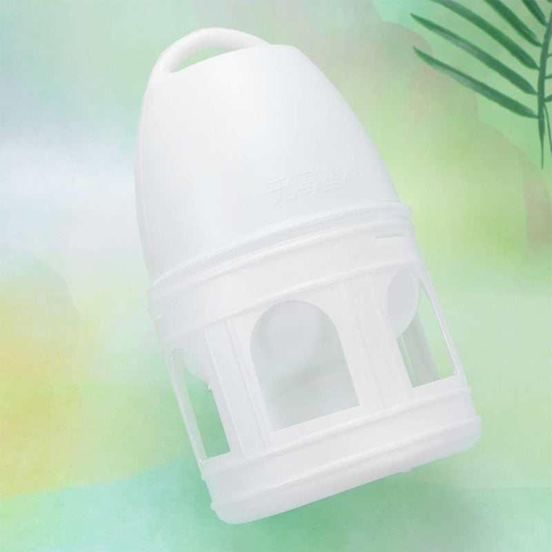 TEHAUX Pigeon Water Feeder, Bird Water Drinker 3L Bird Water Dispenser Automatic Feeder Hanging Water Bottles for Pigeon (White) - BeesActive Australia