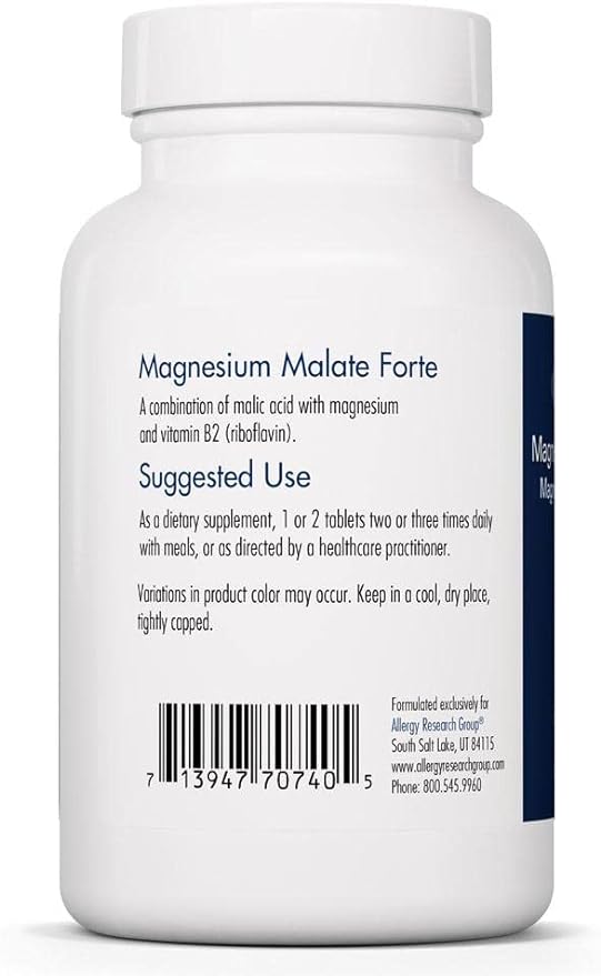 Magnesium Malate Forte 120 Vegetarian Tabs - BeesActive Australia