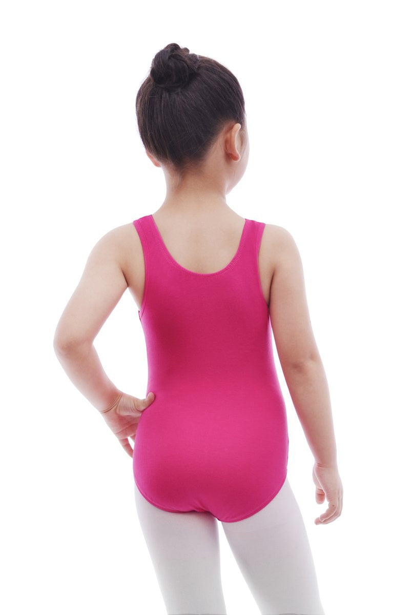 MAGIC TOWN Toddler Leotard Gymnastics Tank Top for Girls 2-4 Rose - BeesActive Australia
