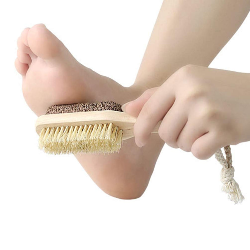Healifty Foot brush callus remover scrubber dead skin remover bristle exfoliator - BeesActive Australia