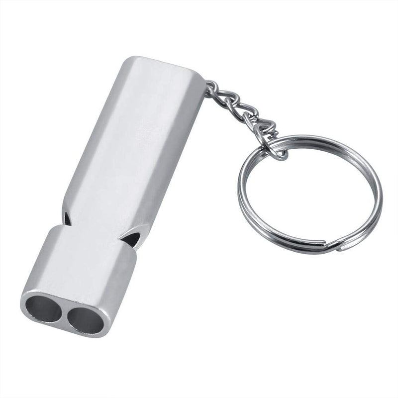 2PCS Pet Parrot Training Whistle, Dogs Birds Behavior Instruction Sound Reflex Sonic Whistle Stainless Steel Pet Flight Recall Training Tool - BeesActive Australia