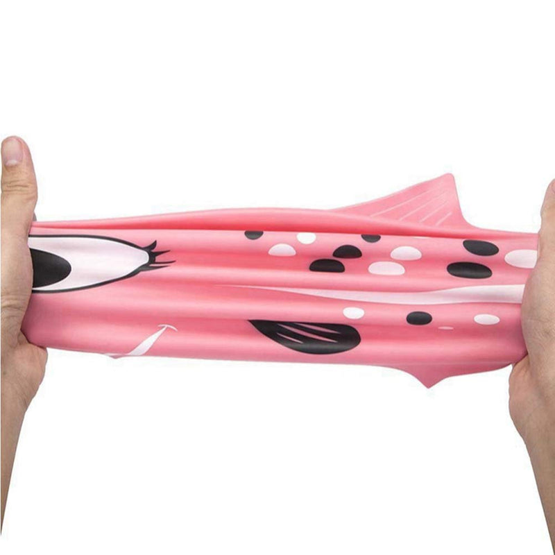 DoubleWood Kids Swimming Caps Fun Swimming Hat Comfortable Silicone Children Toddlers Swim Cap Waterproof Protect Ear Swim Pool Hat for Boys and Girls Pink - BeesActive Australia