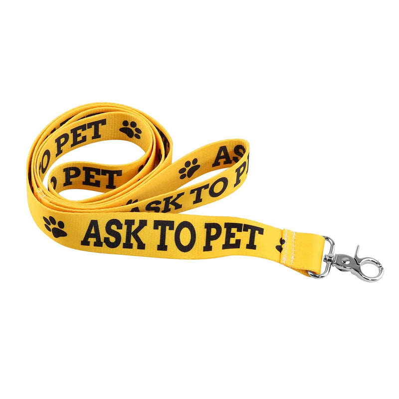 PWHAOO Dot Not Pet/Do Not Touch Me/Ask to Pet Nervous Dog Lead Shy Rescue Dog Gift Nervous Shy Dog Gift Ask To Pet Leash - BeesActive Australia