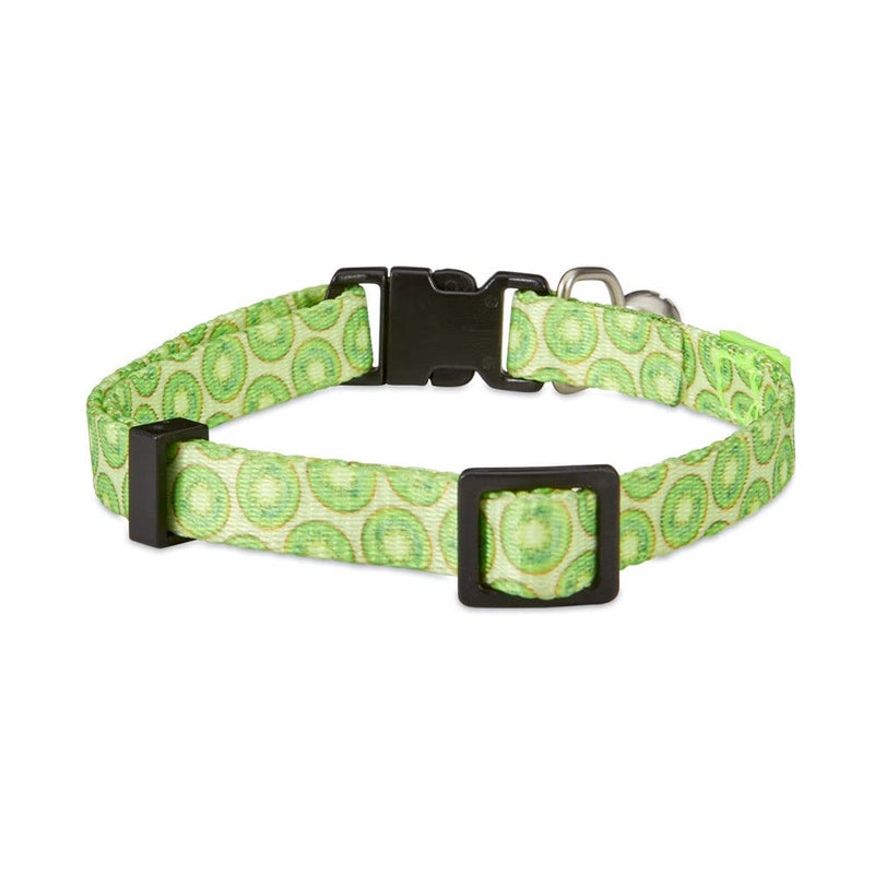 Max & Molly Classic Adjustable Smart ID Fashion Cat Collar with Safety Bell and Breakaway Buckle Kiwis - BeesActive Australia