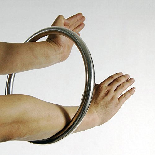 Wing Chun Stainless Ring Yewen Sau Sticky Hand Strength Training Tsun Siu Lum Kung Fu - BeesActive Australia