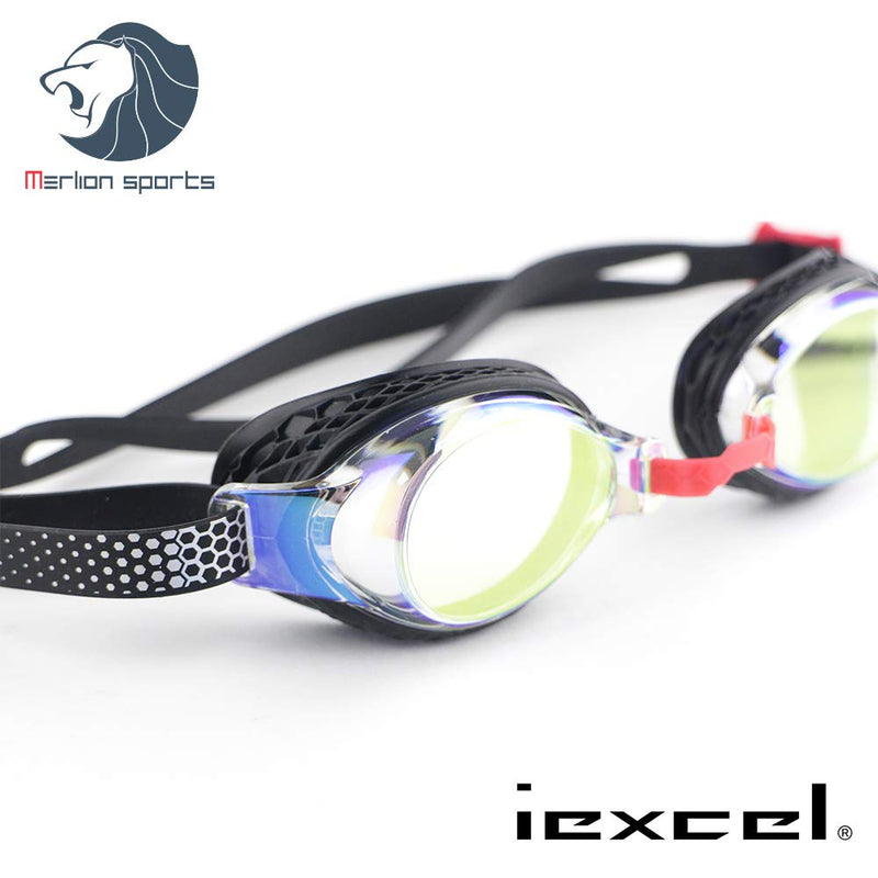 [AUSTRALIA] - iexcel Performance & Fitness Swim Goggle - Hydrodynamic Design, Anti-Fog UV Protection for Adults Men Women IE-VX-958 -3.0 