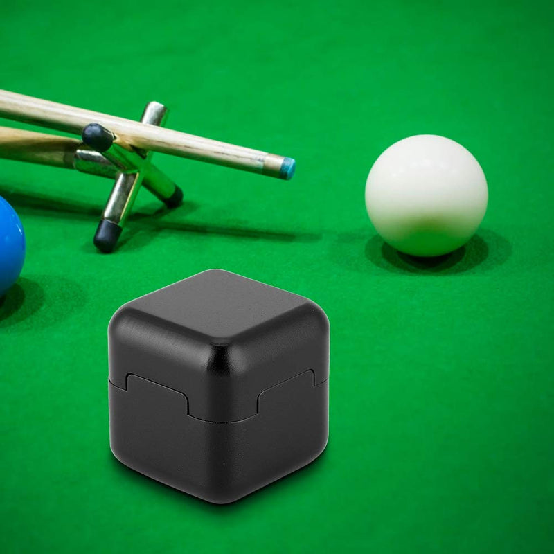 [AUSTRALIA] - Aluminum Portable Mini Magnetic Pool Chalk Holder Billiard Chalk Holder for Billiard Cue Snooker Accessory Black 