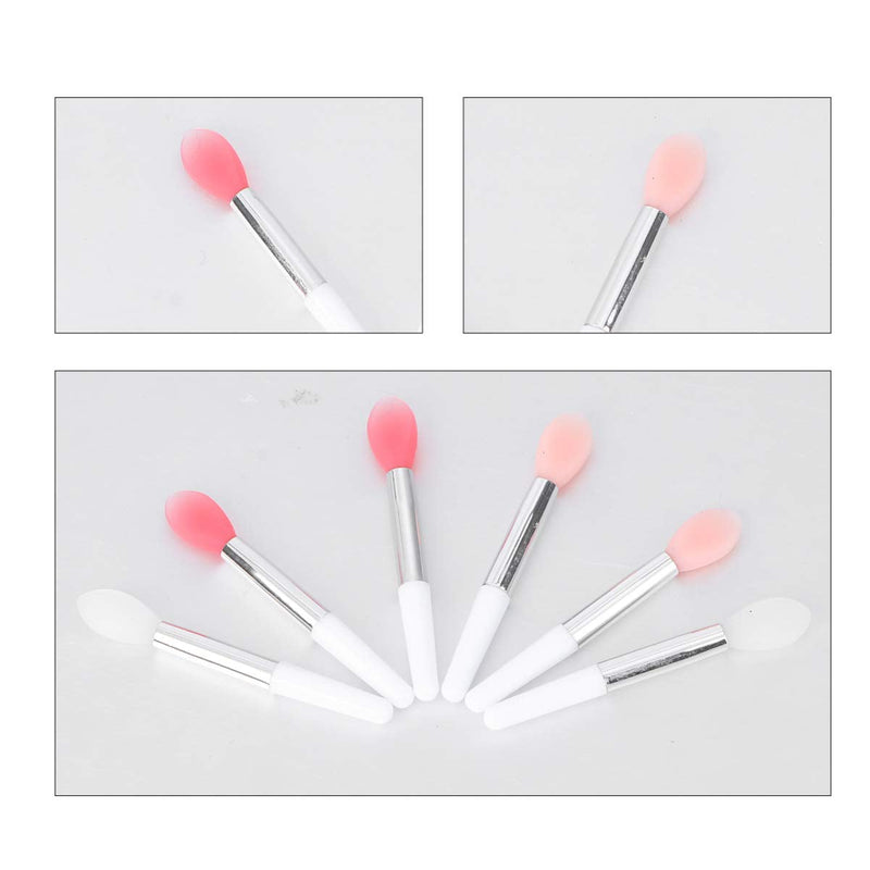 Uonlytech 6pcs Small Silicone Lip Brush Silicone Lipstick Brush Lip Brush Applicator for Lip Oil - BeesActive Australia