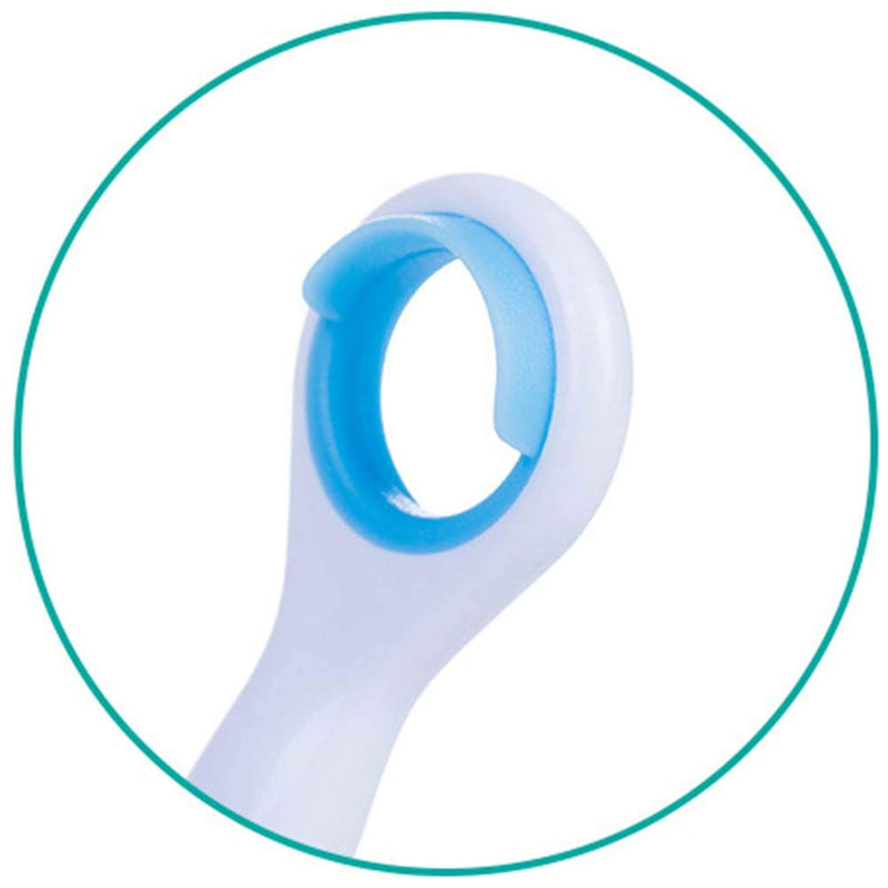 SUPVOX 3pcs Children Tongue Scraper Cleaner Gentle Bacteria Inhibiting Scraper for Oral Care Fresh Breath (Blue) - BeesActive Australia