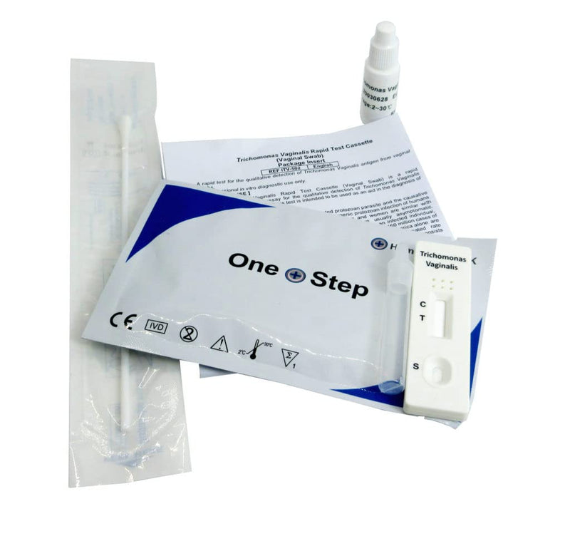 Trichomoniasis Vaginalis Anonymous Swab Testing Kit | Fast Results | for Professional Use | STI Test STD Trichomonas Candida Trich - BeesActive Australia